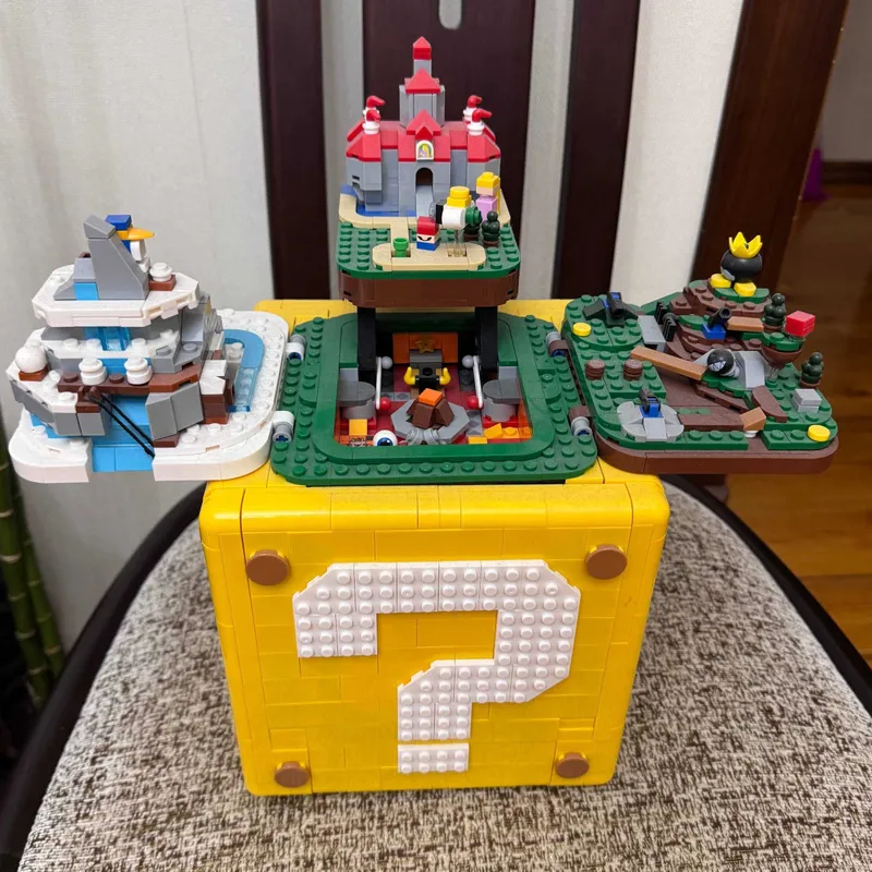 LEGO Super Mario 64 Блок «Вопросительный знак» (71395) — Собранный — фото 6