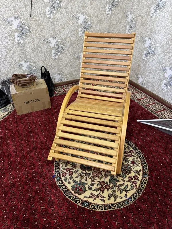 Загарная стулчик из сосны и листиницы 2