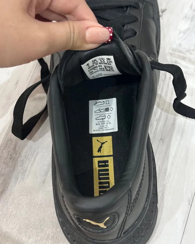 Оригинальные Puma черные кроссовки 35.5 4