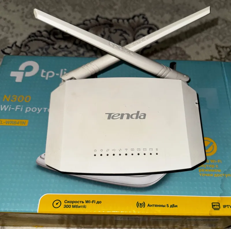 Вай фай роутер tp-link N300 — фото 1