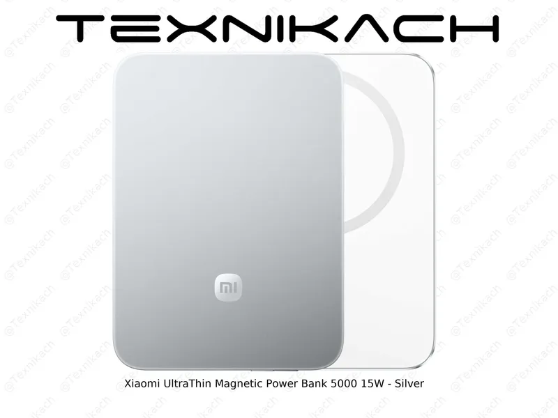 Xiaomi UltraThin Magnetic Power Bank 5000 15W • Доставка — фото 3