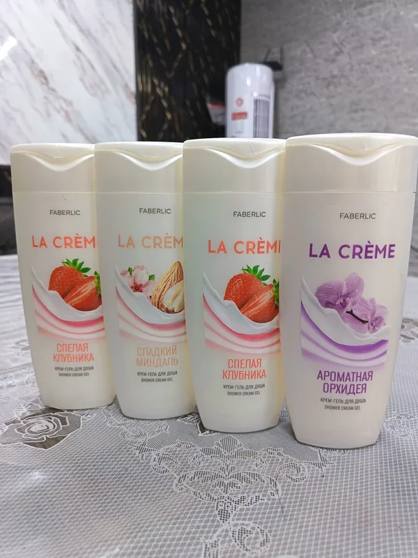 Faberlic La Crème – dush uchun krem-gel