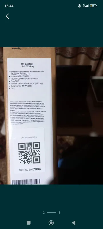HP laptop15 2