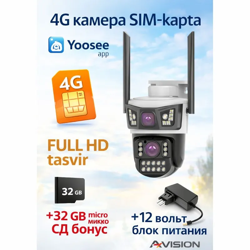 4g camera SIM card yoosee app
