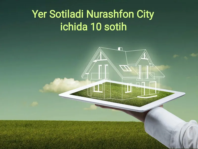 YER SOTILADI Nurafshon City ichidan 10 sotih 2 YER SOTILADI Nurafshon City ichidan 10 sotih 2