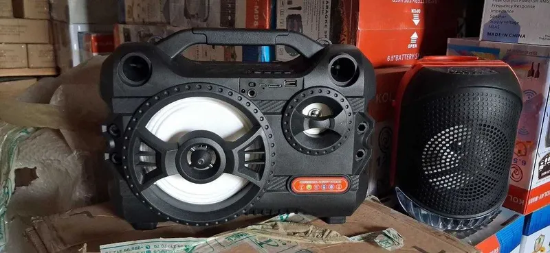 DJBluetooth kalonka karaoke va USB FM qo‘llovchi kuchli ovozli speaker — фото 6