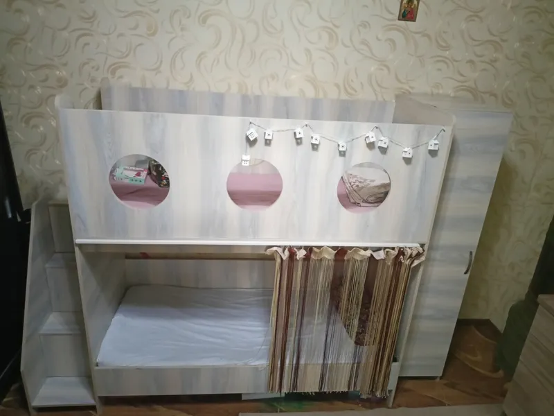 Двухъярусная кровать для детей и подростко. Больша — фото 2
