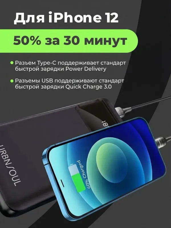 Powerbank 20000; портативный внешний аккумулятор 2 Powerbank 20000; портативный внешний аккумулятор 2