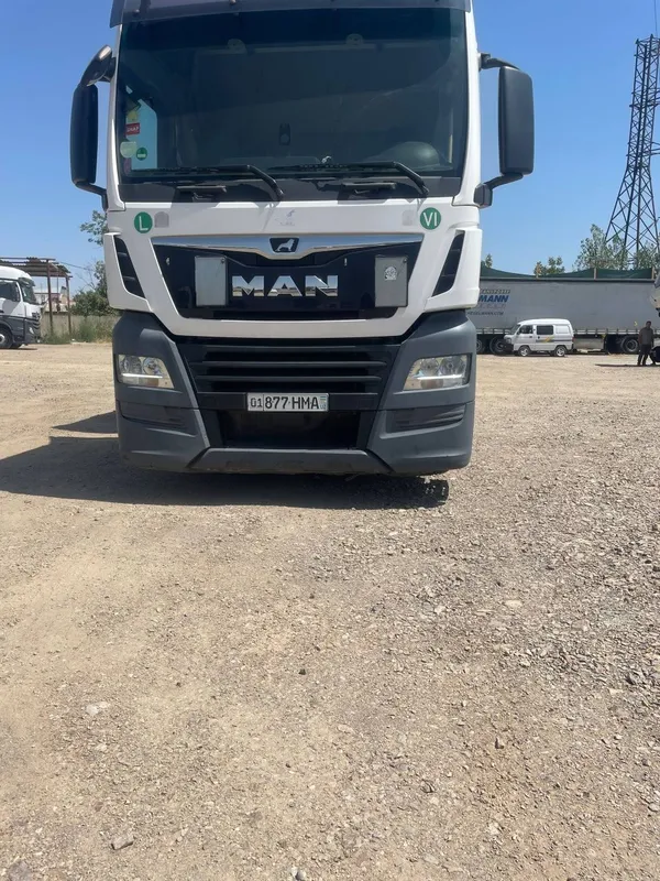 MAN TGX 18.500 EURO 6 + KRONE SD (MEGA) Прицеп Сотилади 1