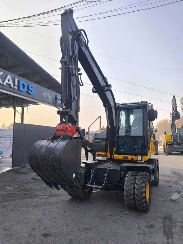 Колесный экскаватор VIAMAR XN-75L (двигатель Yanmar) — фото 4