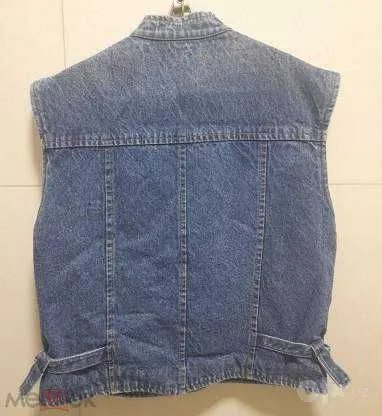Forage Джинсовая Жилетка. Куртка Косуха из Шерпы 46-48р. Винтаж. 6 Forage Джинсовая Жилетка. Куртка Косуха из Шерпы 46-48р. Винтаж. 6