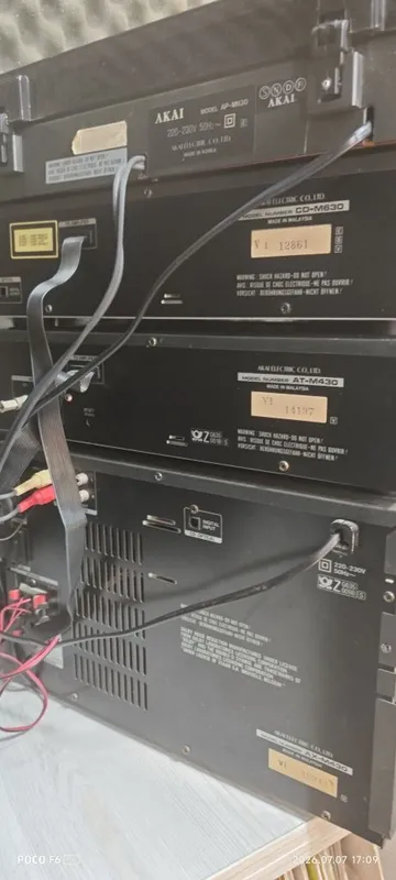 Музыкальный центр Akai AX-M430 с пультом и проигрывателем 5 Музыкальный центр Akai AX-M430 с пультом и проигрывателем 5