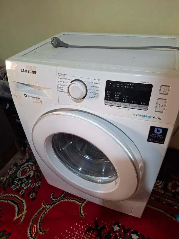 kiryuvish mashinasi avtomat 6 kg samsung ishlaydi 1 kiryuvish mashinasi avtomat 6 kg samsung ishlaydi 1