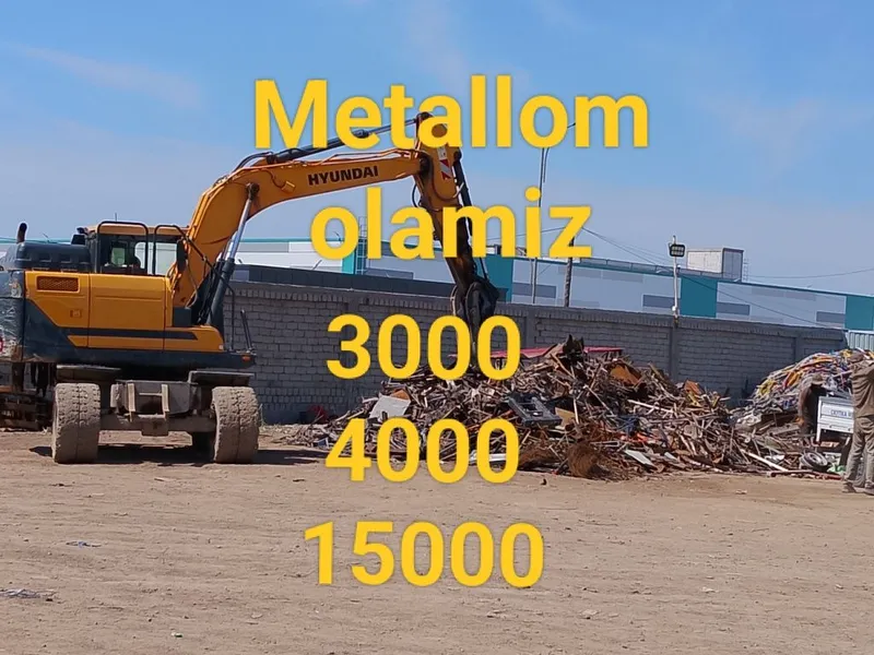 3000 sum Metallom olamiz b/u металлом переработка пирйм