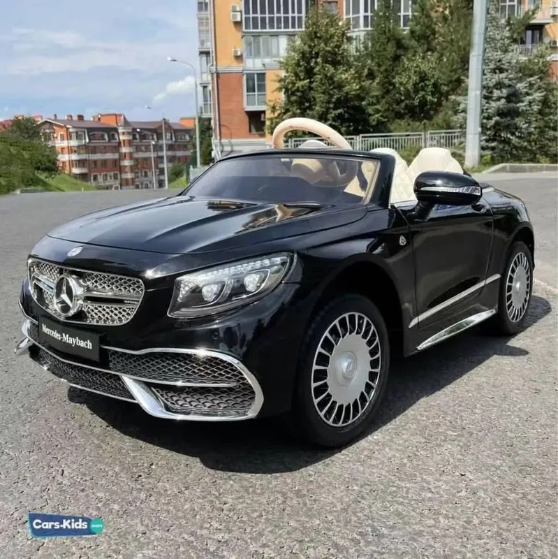 Детская машина Mercedes Benz Maybach, детский электромобиль с пультом 2