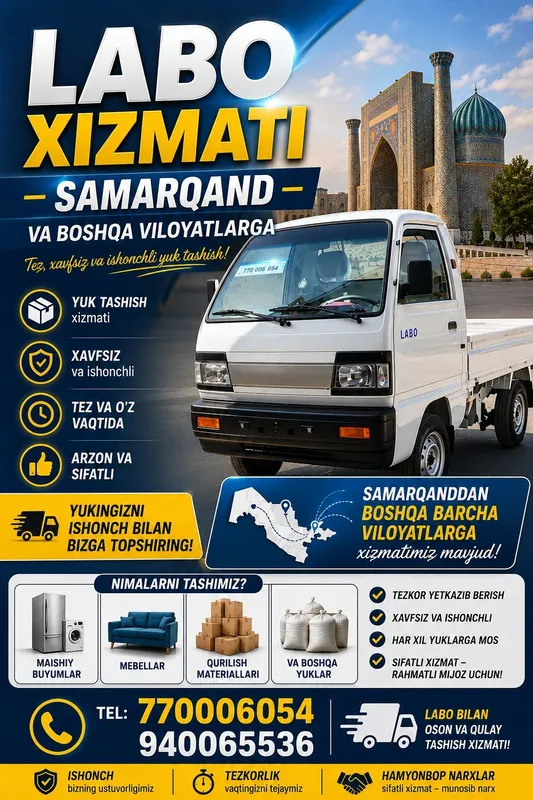 Labo xizmati izotermik furgon 2 Labo xizmati izotermik furgon 2
