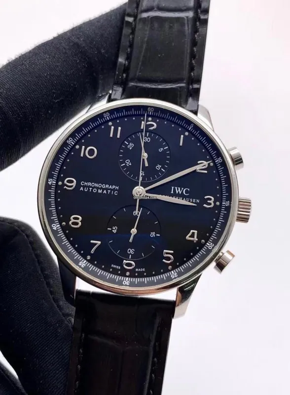 Наручные Часы IWC Portugueser Chronograph с документами и коробкой — фото 1