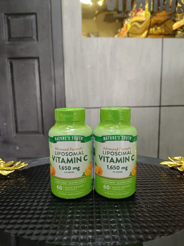 Nature's truth liposamal vitamin C 1650mg 60 softgels