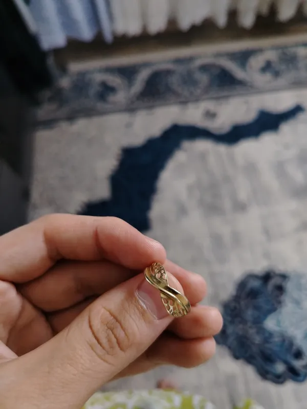 Тилла узук 2грам 16-17размер тушади 585проба — фото 1