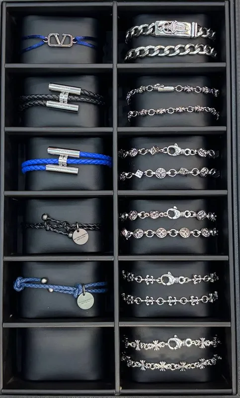 Браслеты Valentino, Hermes, Bottega Veneta, Chrome Hearts
