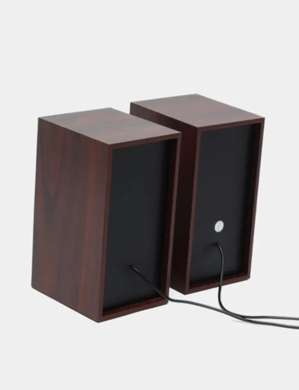 Колонки D092USB 2.0 стерео, дерево 4