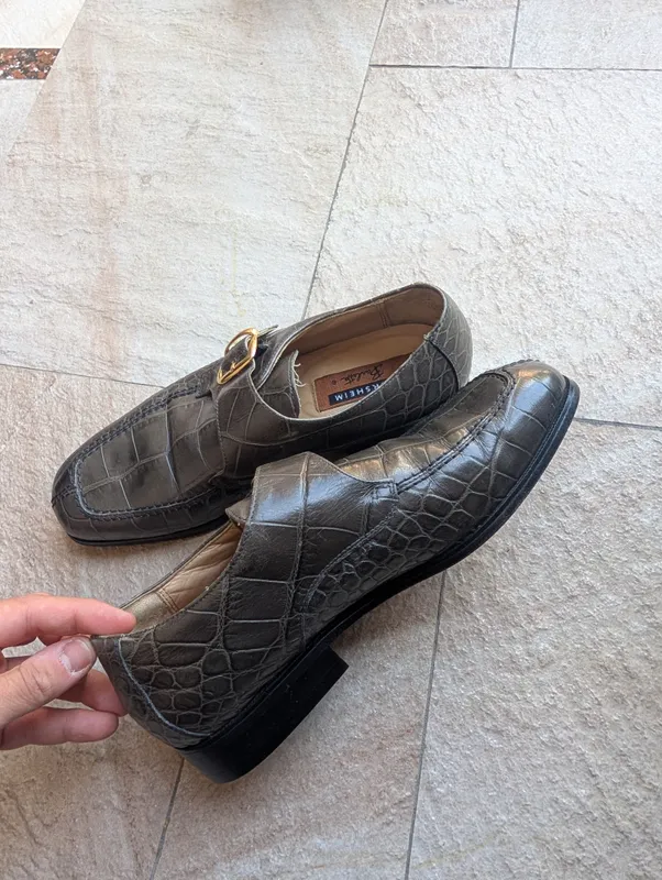 FLOORSHEIM BARLETTA CROCODILE 1 FLOORSHEIM BARLETTA CROCODILE 1