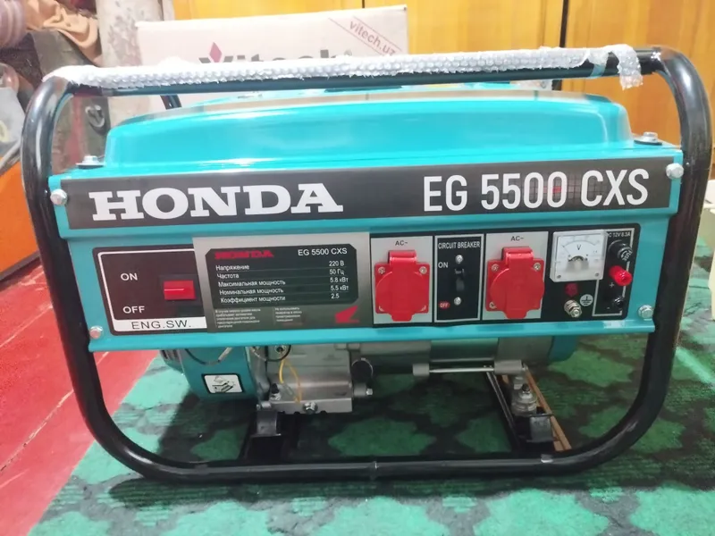 Генератор "HONDA EG 5500 CXS" — фото 5