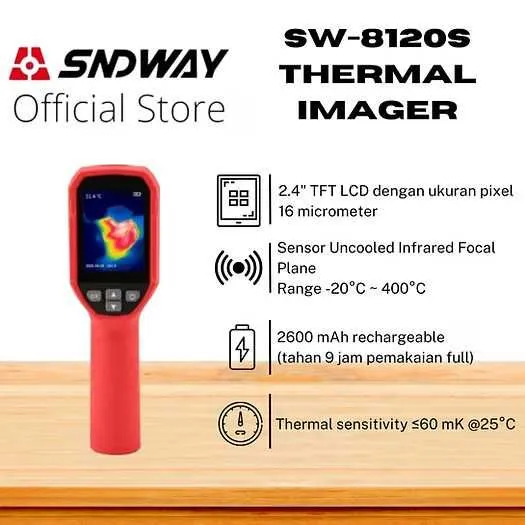 SNDWAY SW-8120S issiqlik o‘lchash asbobi
