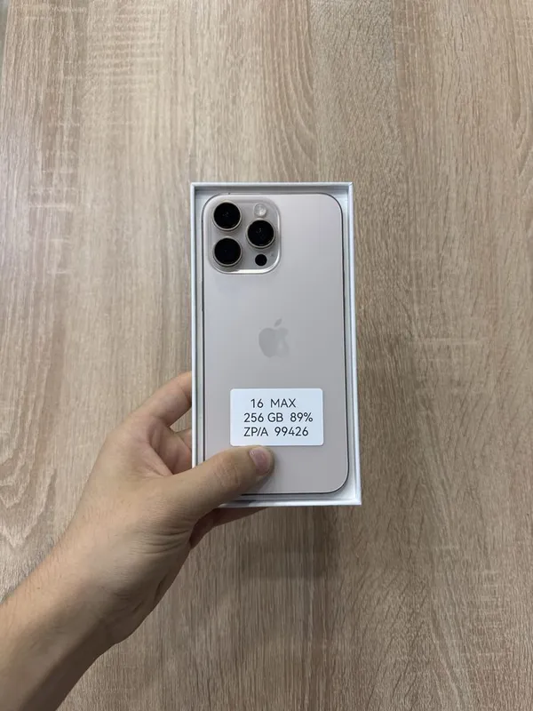 Iphone 16 Pro Max muddatli to’lovga ham bor!
