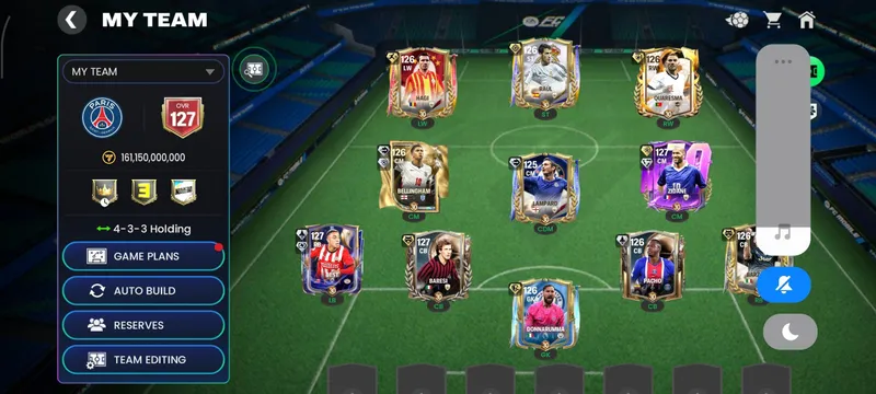Аккаунт FC с рейтингом 127 OVR 1 Аккаунт FC с рейтингом 127 OVR 1