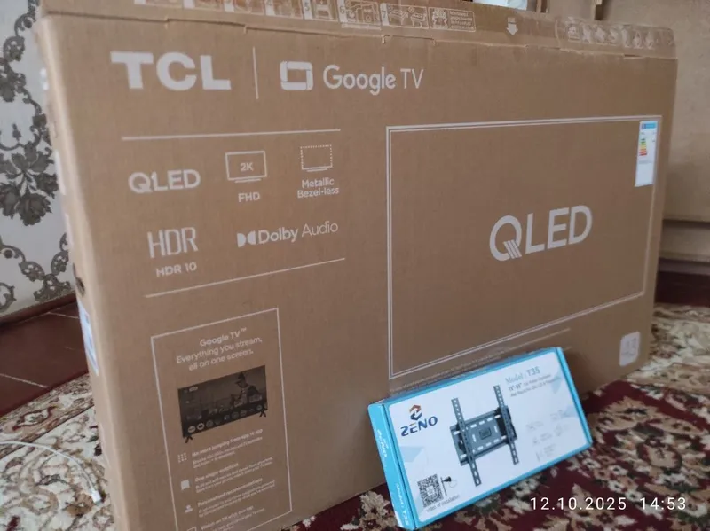 Srochna sotiladi tv TCL 43 tali googl tv smart 4 kl 6