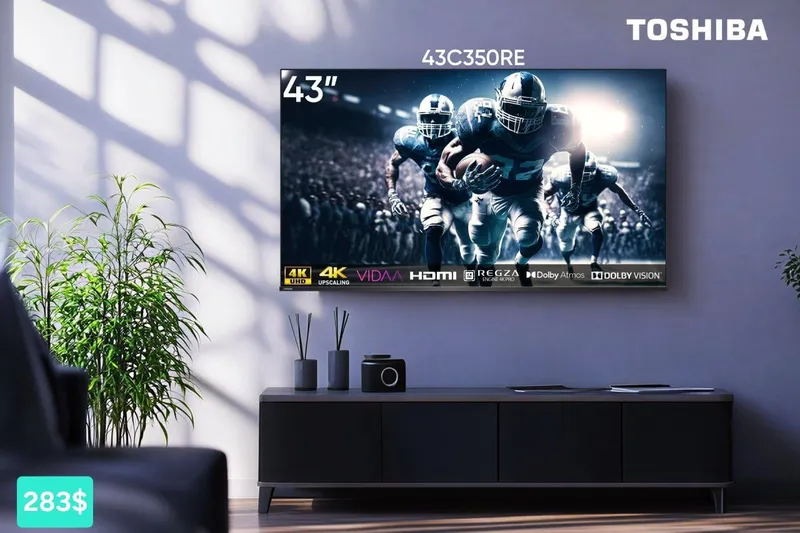 Телевизор Toshiba TV 4K QLED / Televizor / Телевизор 6