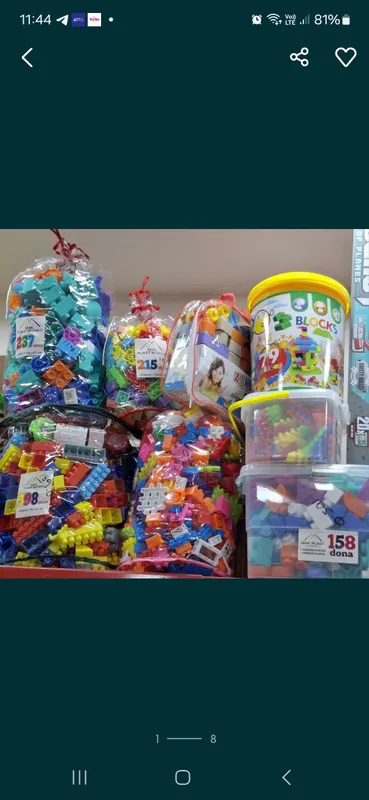 Mega ulkan miqdordagi qopli lego лего to'plamlari — фото 1