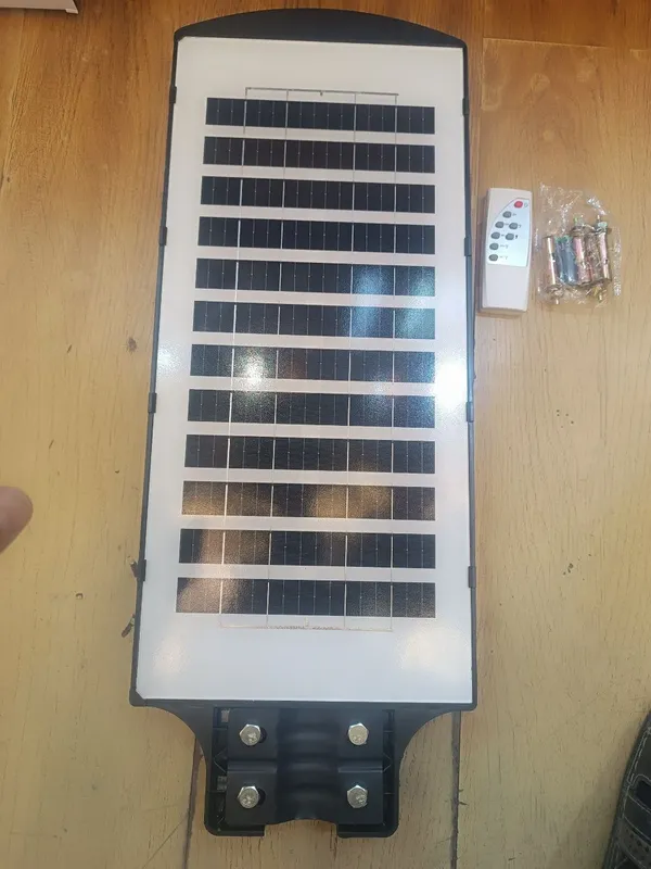 Солничний прожектор лед РКУ solar led quyosh panelli yoritgich chiroq — фото 3