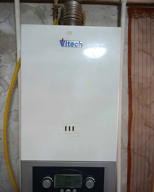 Продается двухкомнатный котел Vitech 24 kv. 2