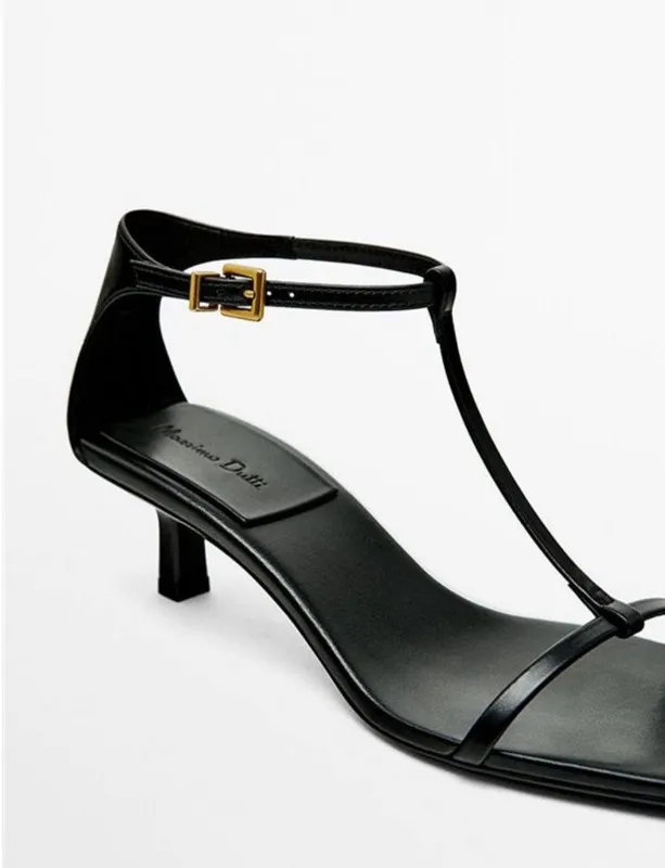 Massimo Dutti, past poshnali sandallar 4