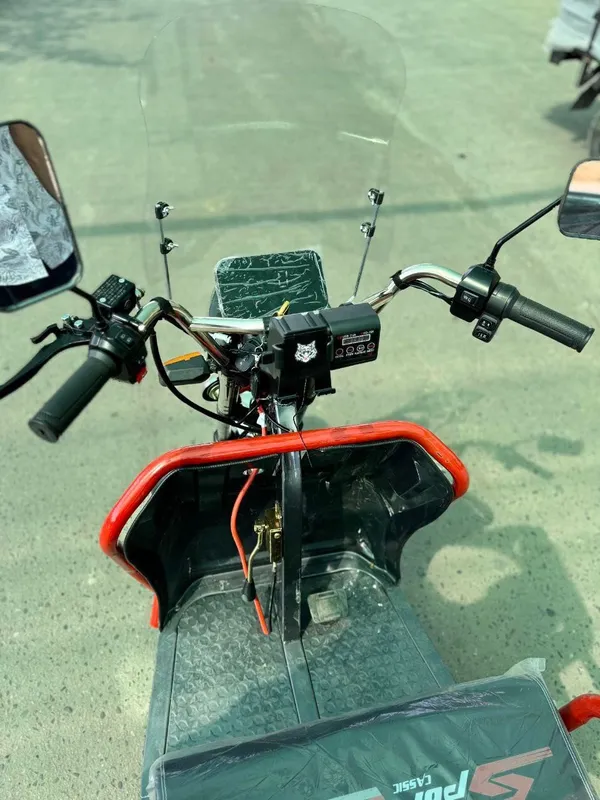 trisikl, skuter, elektro trisikl, moto, stakan — фото 5