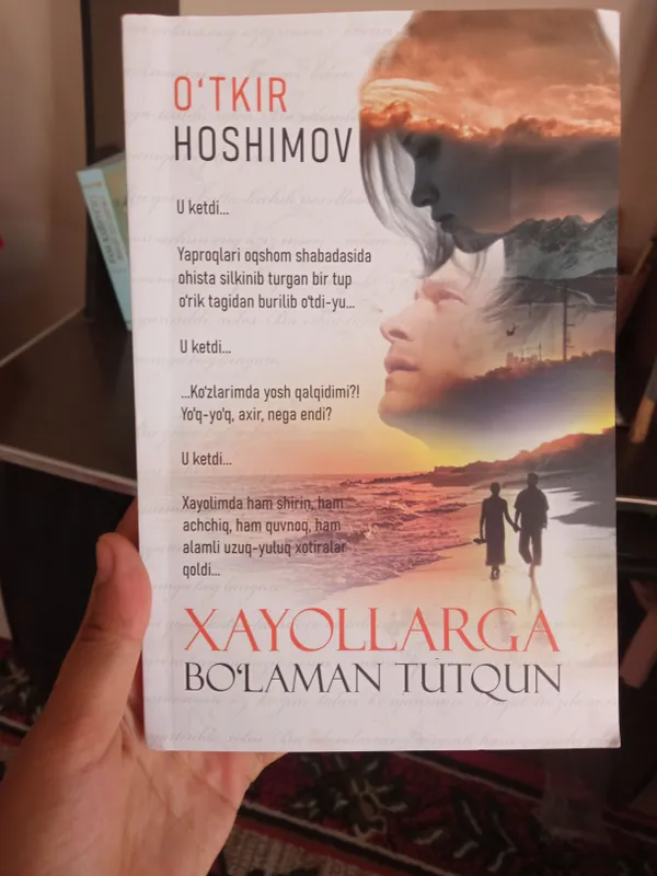 Xayollarga boʻlaman tutqun kitob