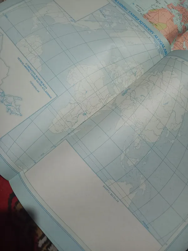 Atlas, geografiya 8 sinf 8