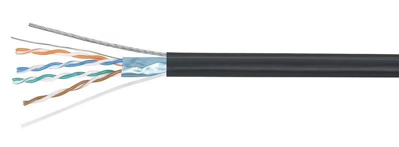 ITK U/UTP кат. 5E 100МГц 4 пары LDPE OUTDOOR 1м