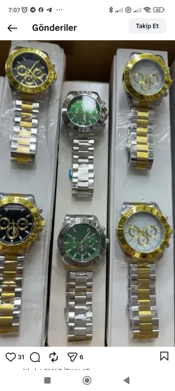 soatlar 12li Rolex yonida sepochka sovğa dona yoq — фото 1