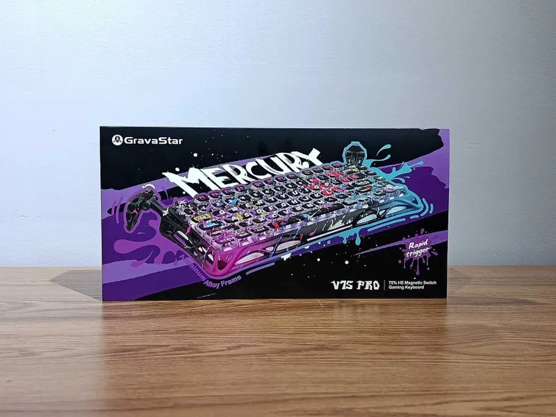 GravaStar Mercury V75 K1 Pro Lite Magnetic Keyboard 1 GravaStar Mercury V75 K1 Pro Lite Magnetic Keyboard 1
