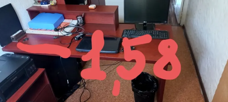 Ish stoli, direktor kreslosi, shkaf to‘plami 6