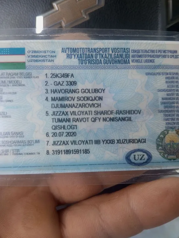Sotiladi gaz 3309 kuzf uzunligi 5.80 qayta jihoz bor — фото 5