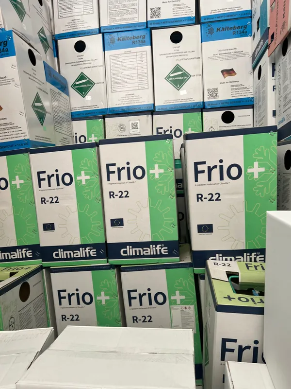 Фреон R134a, R410a, R404a, R407c, R22, R507, R600, R744, R1234yf, R32 5