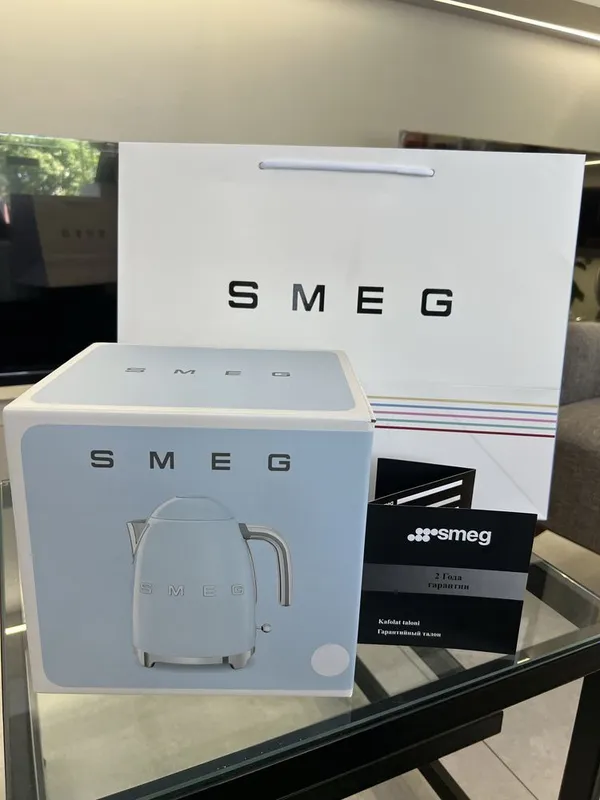 Smeg электрический чайник,оригинал,все цвета в наличии,2 года гарантия — фото 1