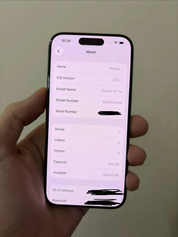 iPhone 15 Pro 128GB Natural Titanium — фото 5