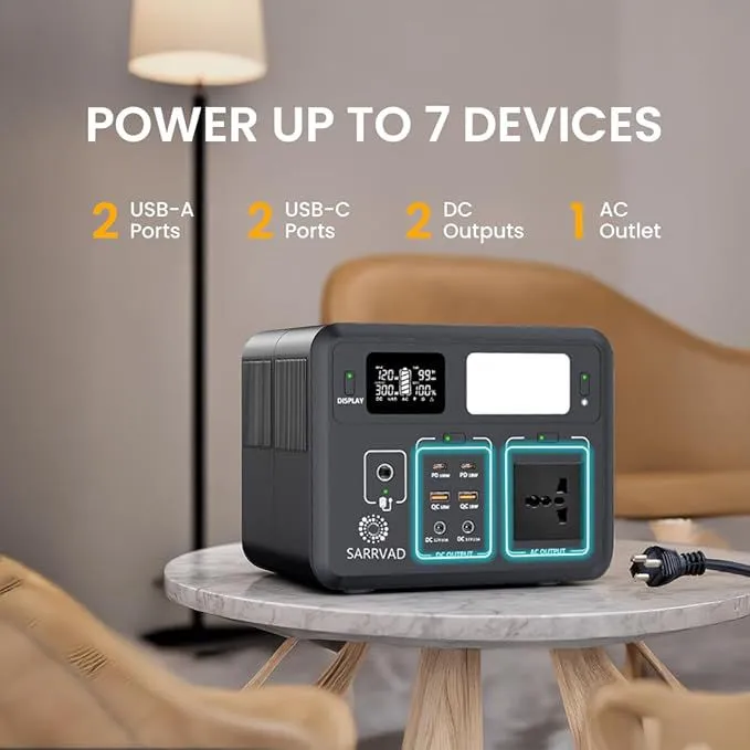 Портативная зарядний станция powerbank 300W 8 Портативная зарядний станция powerbank 300W 8