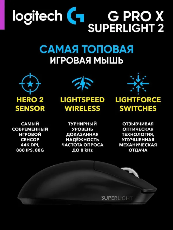 Logitech G Pro X Superlight 2 — фото 4