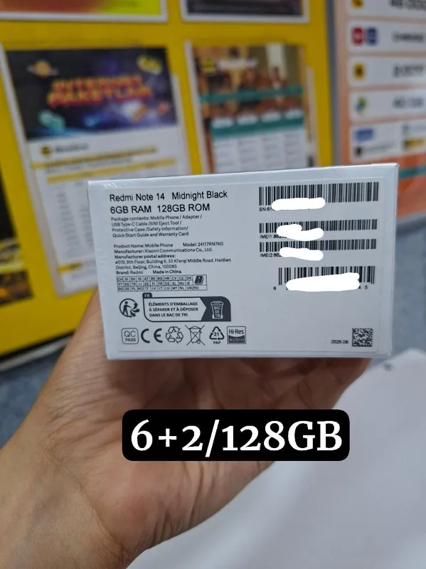Redmi Note 14 6+2/128GB — фото 1